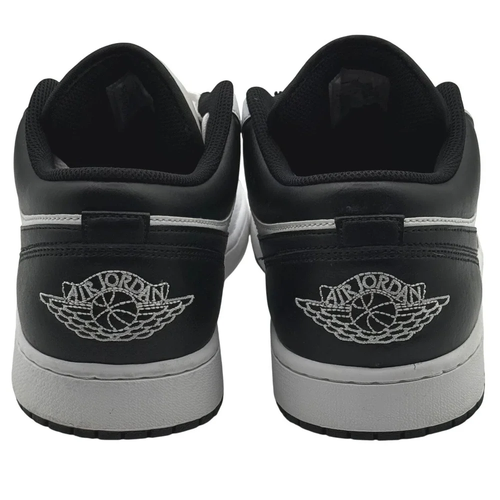 Nike Air Jordan 1 Low Men's Size 12 White Black Reverse Panda 553558-132 Retro
